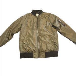 Olive Bomber Jacket